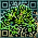 Hulk AI QR code art